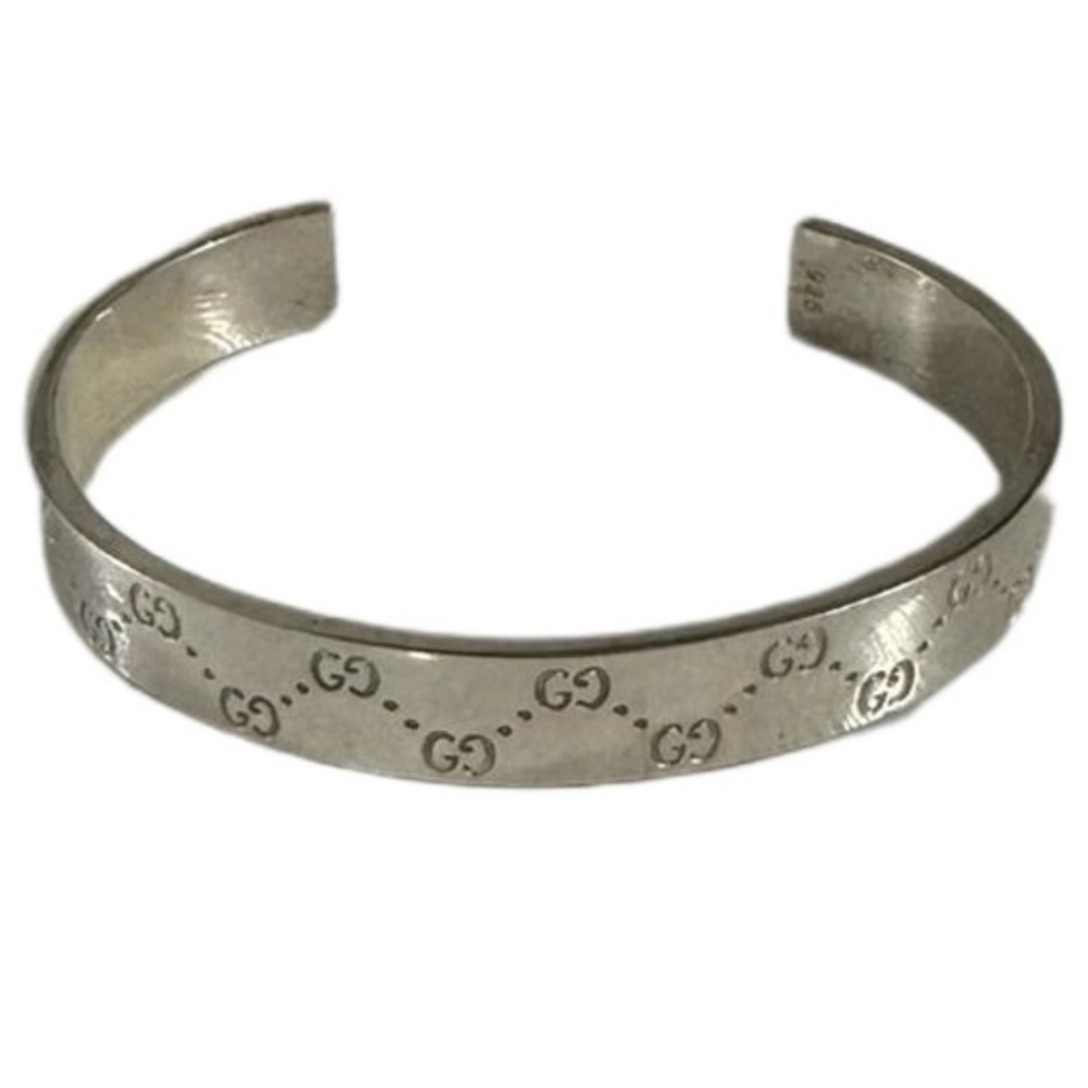 Authentic Gucci Silver Cuff Bracelet